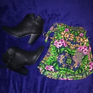 Tropical Floral Shorts